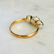 Load image into Gallery viewer, Bespoke Rose Cut Diamond Trilogy Ring