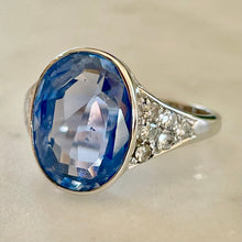Load image into Gallery viewer, Sapphire & Diamond Ring