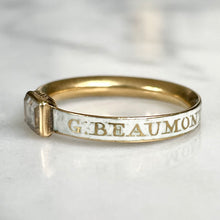 Load image into Gallery viewer, Crystal Skull Memento Mori Ring