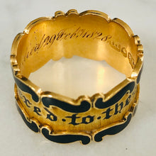 Load image into Gallery viewer, “Sacred to the Memory Of” Ring