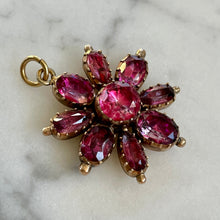 Load image into Gallery viewer, Rock Crystal Flower Pendant