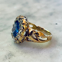 Load image into Gallery viewer, Sapphire & Diamond Ring