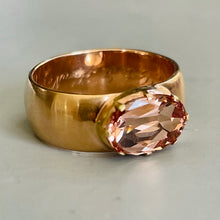 Load image into Gallery viewer, ROCKS Bespoke ~ Pyrope/Spessartite Garnet Ring
