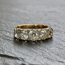 Load image into Gallery viewer, Five Stone Diamond Ring