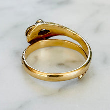 Load image into Gallery viewer, Diamond & Ruby Snake Ring