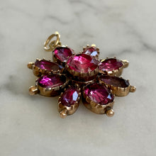 Load image into Gallery viewer, Rock Crystal Flower Pendant