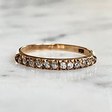 Load image into Gallery viewer, Diamond Half Hoop Ring