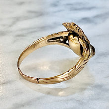 Load image into Gallery viewer, Georgian Stuart Crystal Crowned Heart Ring