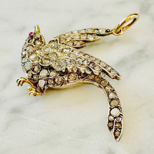 Load image into Gallery viewer, Reserved Diamond Bird Pendant