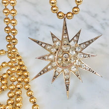 Load image into Gallery viewer, Twelve Point Star Brooch/Pendant