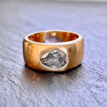 Load image into Gallery viewer, Bespoke Diamond & Spinel *Gemini* Ring
