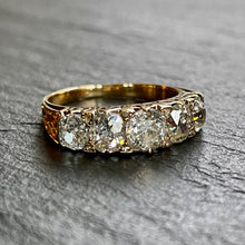 Load image into Gallery viewer, Five Stone Diamond Ring