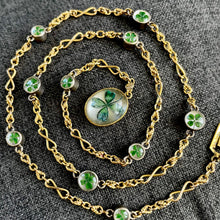 Load image into Gallery viewer, On hold - Essex Crystal Clover Necklace