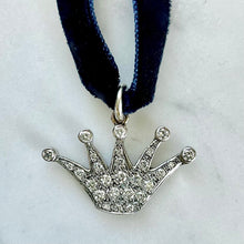 Load image into Gallery viewer, Diamond Crown Pendant