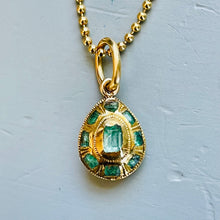 Load image into Gallery viewer, APOR Bespoke ~ Late 18th Century Iberian Emerald Pendant 4