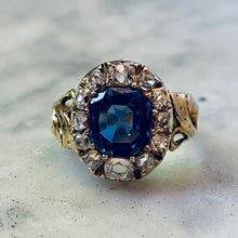 Load image into Gallery viewer, Sapphire & Diamond Ring