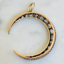Load image into Gallery viewer, Diamond Crescent Moon Pendant