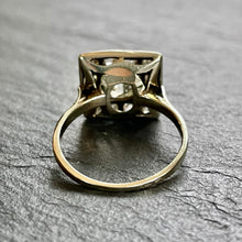Load image into Gallery viewer, French Diamond Plaque Ring