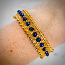 Load image into Gallery viewer, Grand Tour Lapis Lazuli “ROMA” Bangle