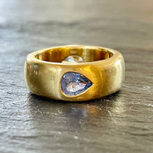 Load image into Gallery viewer, Bespoke Sapphire & Diamond *Gemini* Ring