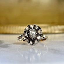 Load image into Gallery viewer, Georgian Diamond Cluster Ring