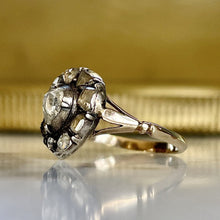 Load image into Gallery viewer, Georgian Diamond Cluster Ring
