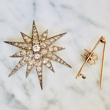 Load image into Gallery viewer, Twelve Point Star Brooch/Pendant