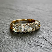 Load image into Gallery viewer, Five Stone Diamond Ring