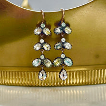 Load image into Gallery viewer, On hold - Georgian Paste Earrings with Rock Crystal Drop