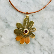 Load image into Gallery viewer, Bespoke Gold Flower Necklace