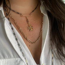 Load image into Gallery viewer, Bespoke Maltese Cross Niello Necklace