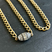 Load image into Gallery viewer, Bespoke Art Deco Diamond Curb Necklace