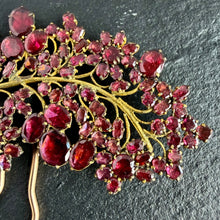Load image into Gallery viewer, ROCKS Bespoke Georgian Garnet Hair Pin
