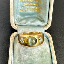 Load image into Gallery viewer, Chrysoberyl &amp; Diamond Ring
