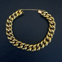 Load image into Gallery viewer, 15k Gold Curb Bracelet
