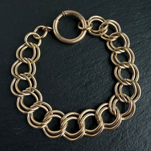 Load image into Gallery viewer, Wide Double Link Bracelet
