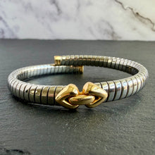 Load image into Gallery viewer, Bvlgari Tubogas Hearts Bangle
