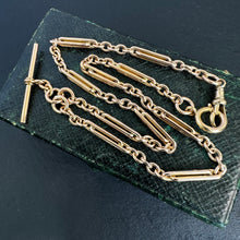 Load image into Gallery viewer, Antique 18k Gold Watch Chain
