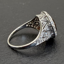 Load image into Gallery viewer, Art Deco Zircon &amp; Diamond Ring
