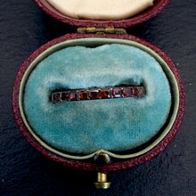 Load image into Gallery viewer, Garnet Eternity Band Ring
