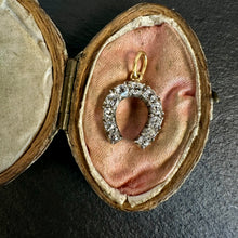 Load image into Gallery viewer, Diamond Horseshoe Pendant
