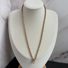 Load image into Gallery viewer, 9k Gold Smooth Oval Belcher Link Chain Necklace
