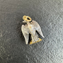 Load image into Gallery viewer, Rose Cut Diamond Eagle Pendant
