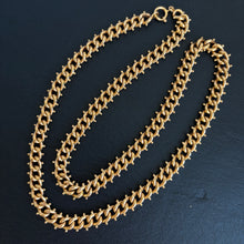 Load image into Gallery viewer, 19.2k Gold Portuguese “Quilópode” Curb Chain
