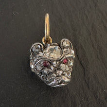 Load image into Gallery viewer, ROCKS Bespoke ~ Antique Gold and Diamond Bulldog Ring
