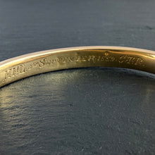 Load image into Gallery viewer, Virtutis Gloria Merces Bangle

