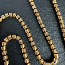 Load image into Gallery viewer, 18k Large Gold Barrel Chain
