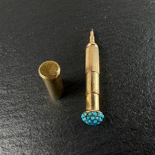 Load image into Gallery viewer, Turquoise Pencil Pendant
