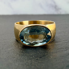 Load image into Gallery viewer, ROCKS Bespoke Aquamarine Ring
