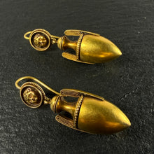 Load image into Gallery viewer, 18k Gold Amphora Earrings
